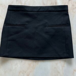 Zara - the low rise mini skirt
